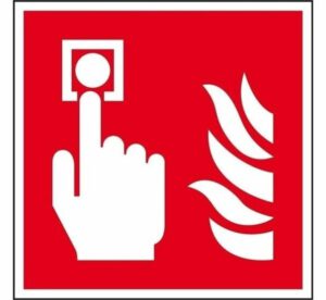 ARBOwinkel.nl Brandmelder – 150 x 150 mm – Sticker – Zakelijk en industrieel > Gevel- en uitgangborden > Veiligheids- en waarschuwingsborden [#874770]