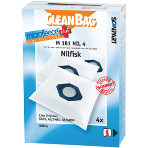 CleanBag Microfleece+ stofzuigerzakken Nilfisk GA70 / GS80 / GS90 [#005306]
