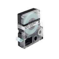 Epson Huismerk Epson LC-4TBW9 (C53S625410) Labeltape 12mm Zwart op Transparant – Labeltapes [#C4TBW9]