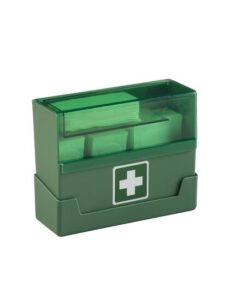 HEKA Pleisterdispenser standaard – HEKA pleisterdispenser + wandhouder incl. 90 pleisters – Gezondheid en persoonlijke verzorging > Gezondheidszorg > EHBO > Pleisters en verband [#078468]