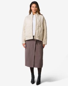 HEMA HEMA Damesjas Jina Gewatteerd Gebroken – dames/dameskleding/jassen [#207422]