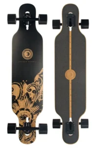 JUCKER HAWAII Longboard HOKU V2 PRECISION Flex 1 zwart – SKATEBOARDS > Longboards [#17615]