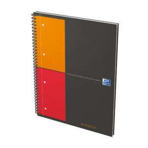 Oxford Spiraalblok oxf international notebook a4+ rt 5mm [#012018]