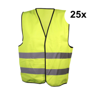 ARBOwinkel.nl Gele hesjes 25-pack – 25-pack maat M – Zakelijk en industrieel > Beschermende kleding [#999475]