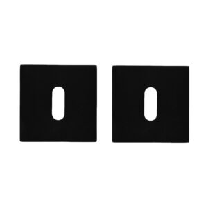 Mooi Deurbeslag Mooi Deurbeslag Sleutelrozet zwart Nova21 – Stijl Kiezen/Modern zwart/Zwart Vierkant [#018363]