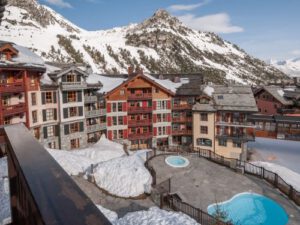 Appartement Arc 1950 Le Village Superior – toegang tot buitenzwembad – 2-4 personen [#472]