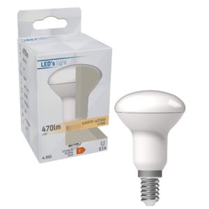 E14 LED lamp – R50 – Warm wit licht – 4W vervangt 40W – Huis en tuin > Verlichting > Lampen [#620127]
