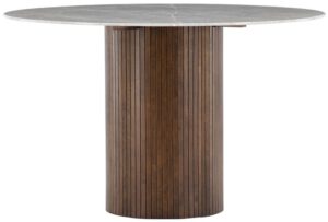 Hjem Interiors Hjem Interiors Austin Marmerlook/Glas Eettafel Rond Ø120 cm – Gezondheid en persoonlijke verzorging > Persoonlijke verzorging > Haarverzorging > Haarkleurmiddelen [#657519]