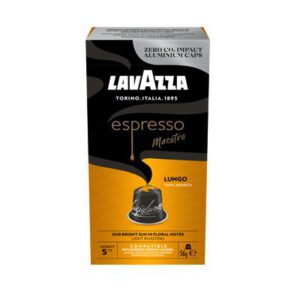 Lavazza Lavazza Espresso MAESTRO LUNGO 100% arabica capsules compatibel NESPRESSO apparaten (30st) – Koffie > Capsules – Pads – ESE > Capsules compatibel Nescafé Nespresso apparaten [#V30601]
