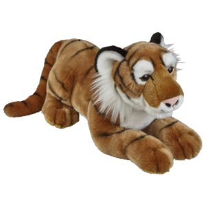 Ravensden Pluche dierenknuffel – Bruine tijger knuffel – 50 cm – wilde dierenknuffel – /knuffeldieren/safaridieren-knuffels/tijger-knuffels/tijger-knuffels–50-cm [#144816]
