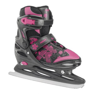 Roces Roces Jockey Ice 3.0 Verstelbare Kunstschaatsen Zwart/Roze – 38-41 – Schaatsen > Kunstschaatsen > Verstelbare kinderschaatsen [#15881]