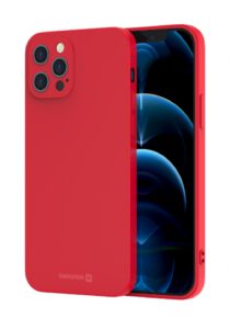 Swissten Swissten Swissten Soft Joy Apple iPhone 15 Pro Max Hoesje – Rood – Hoesjes/Hoesjes [#193466]