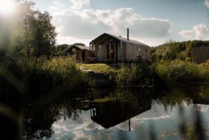 Wikkelhouse with bathtub | 2 persons – House [#37336]